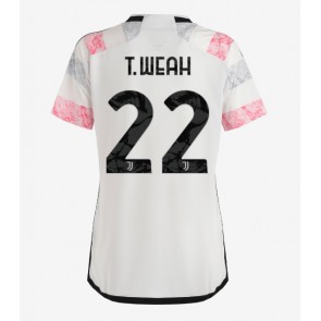 Juventus Timothy Weah #22 Gostujuci Dres za Ženska 2023-24 Kratak Rukavima